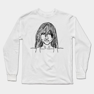 Girl Sketch Long Sleeve T-Shirt